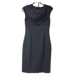 Elie Tahari Hunter green with black accents sz 4